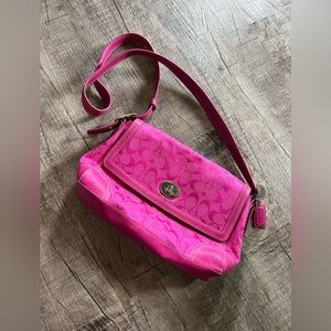 Vintage Pink Coach Purse